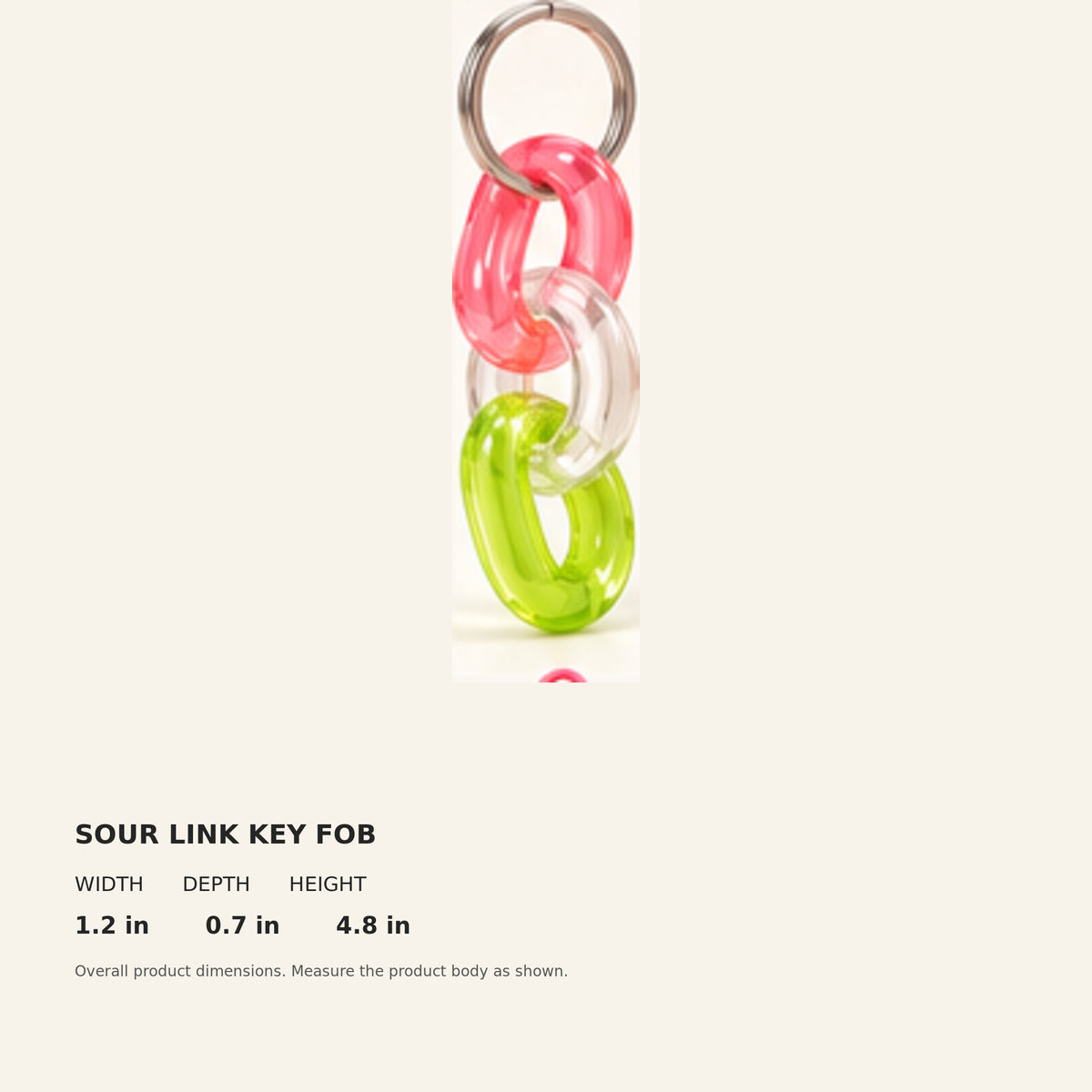 Sour Link Key Fob