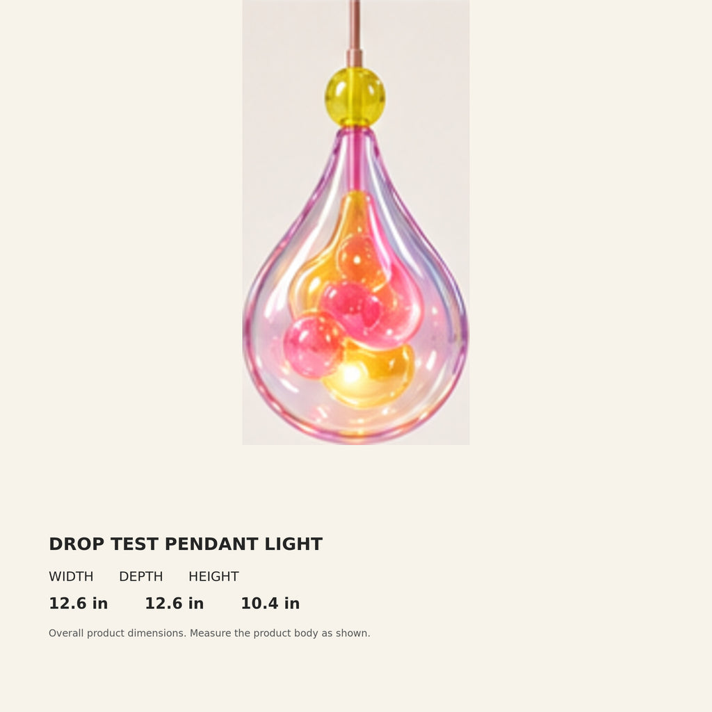 Drop Test Pendant Light
