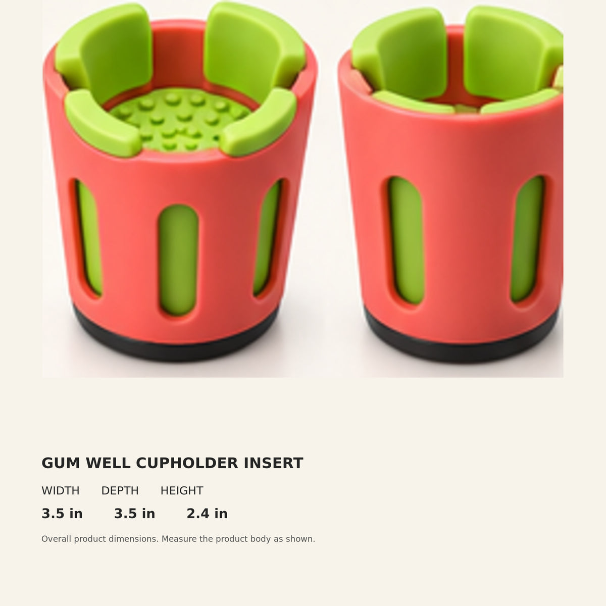 Gum Well Cupholder Insert