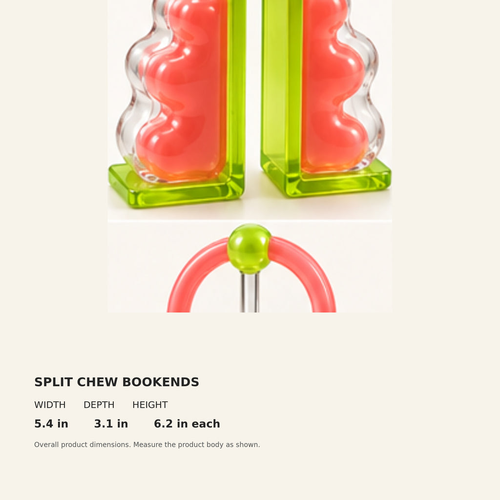 Split Chew Bookends