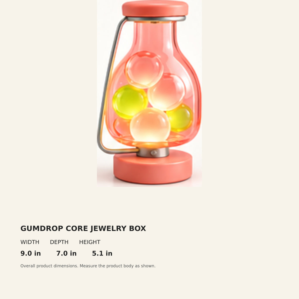 Gumdrop Core Jewelry Box
