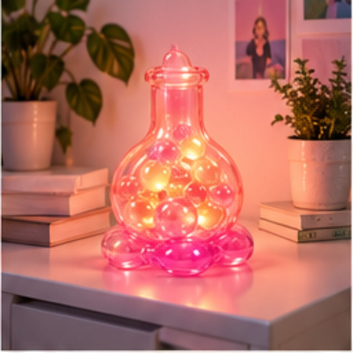 Bubble Beaker Table Lamp