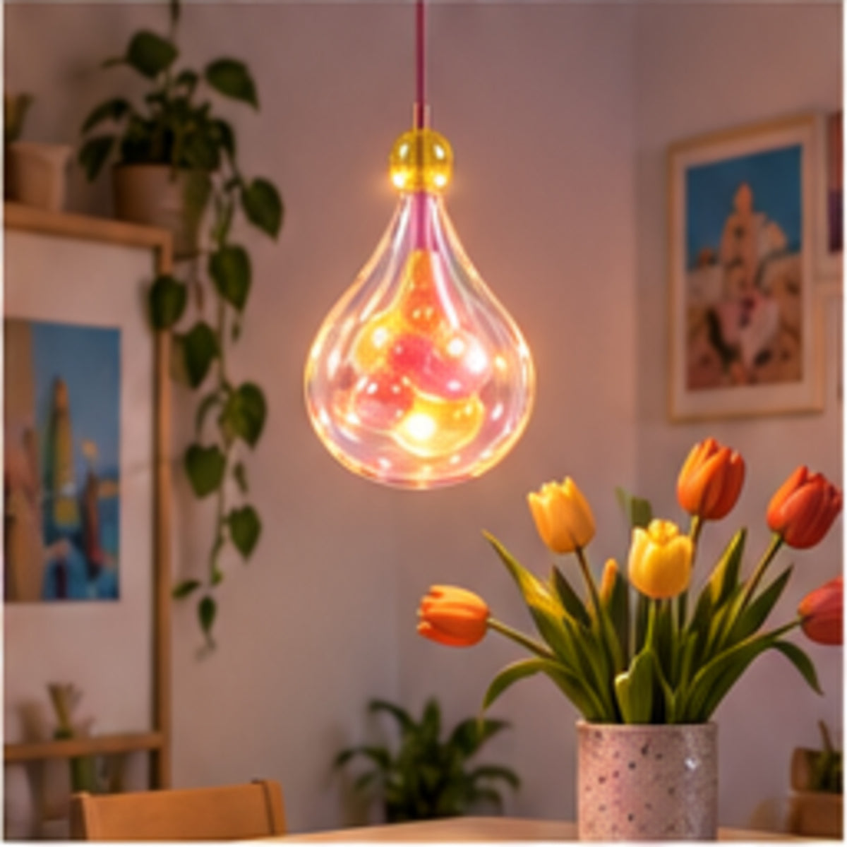 Drop Test Pendant Light