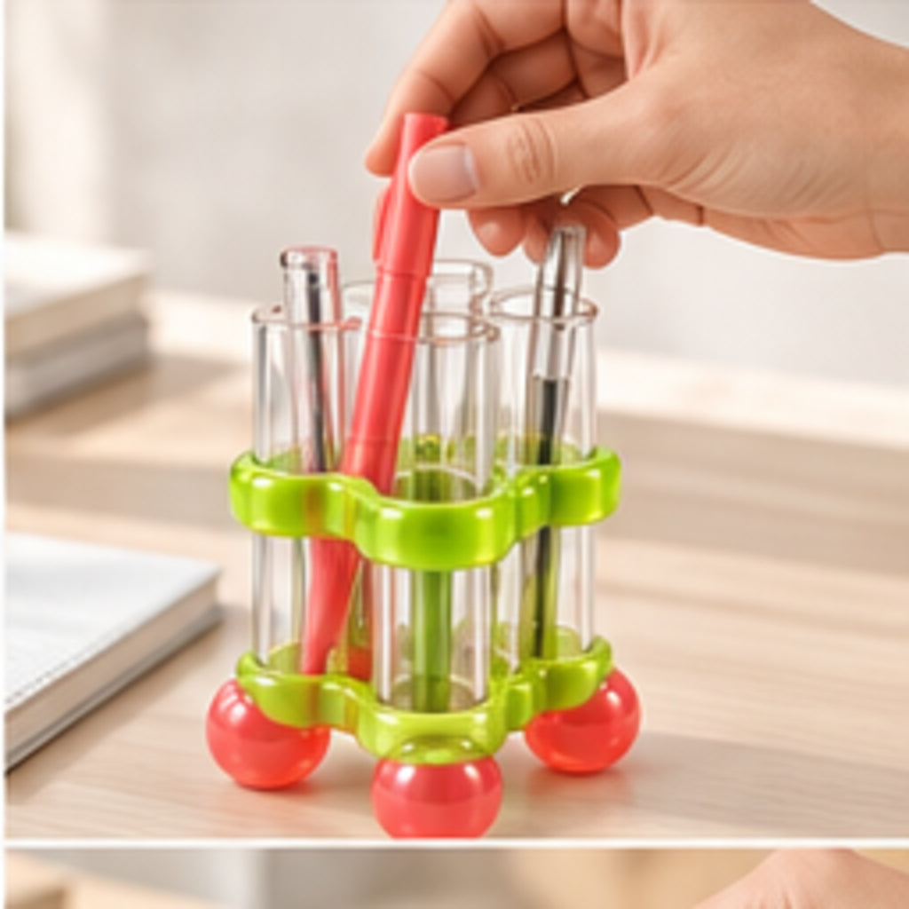 Test Tube Pen Stand