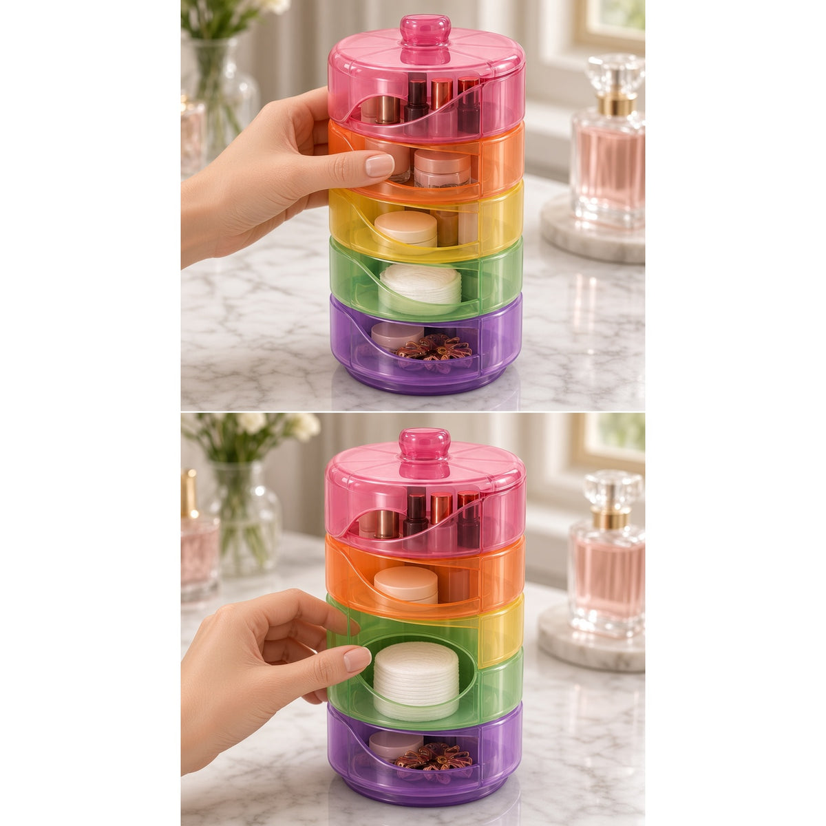 Swirl Tower Vanity Pod